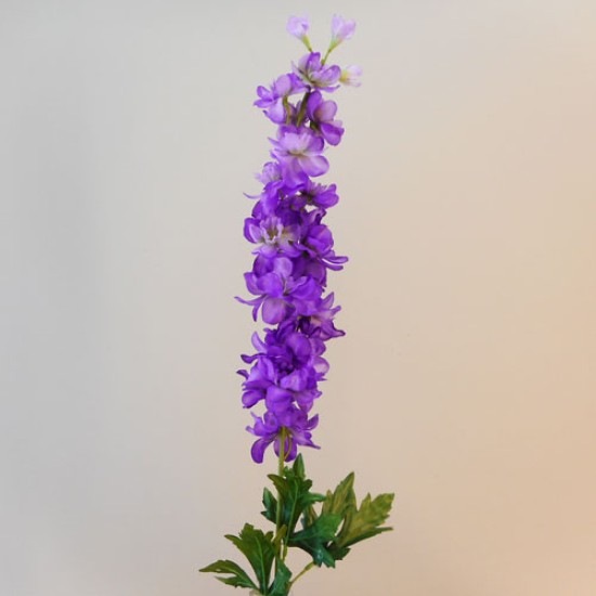 Luxury Purple Silk Delphinium or Larkspur 88cm Artificial Flowers